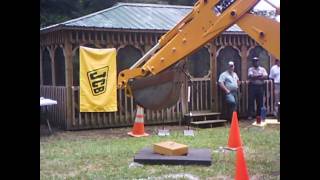 Backhoe Rodeo Georgeown SC [upl. by Aicenet]