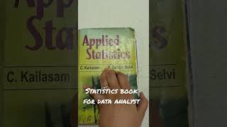 Statistics Book for data analyst interview preparation [upl. by Eiroj]