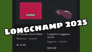 Longchamp SS 2025 Launch  Come Shop with Me 🩷 [upl. by Ahsini]