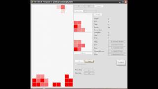 Tetris AI  Genetic Programming Vs Tetris Game [upl. by Irrehs]