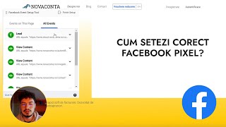 Cum setezi Facebook Pixel  Marketing Digital Unlocked  Andrei Isip [upl. by Boony154]