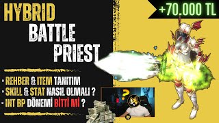 Elite HYBRID Battle Priest 70000 TL  Tanıtım amp Rehber  Knight Online [upl. by Aciretahs657]