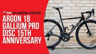 Argon 18 Gallium Pro Disc 15th Anniversary Build  Bikebug [upl. by Darice]