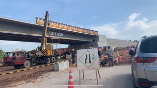 Proses kelanjutan pembangunan flyover di depan kampus UIB BATAM bagian 15 [upl. by Kenna]