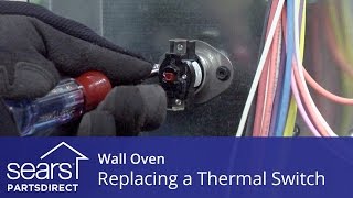 Replacing a Thermal Switch in a Wall Oven [upl. by Enneiviv]