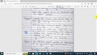 lec2  self adjoint equation ODE  MSc Maths [upl. by Moises569]