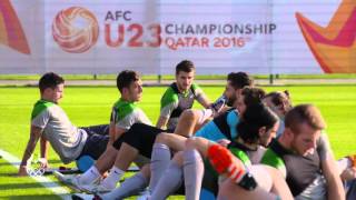 Olyroos v Jordan preview [upl. by Ttereve856]