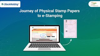 Journey of Physical Stamp Papers to eStamping  StockHolding [upl. by Anwahsed]