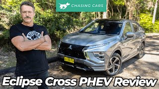 Mitsubishi Eclipse Cross plugin hybrid 2022 review  what’s the real electric range  Chasing Cars [upl. by Leahey835]