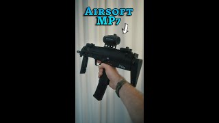 MP7A1 AEG Gen 2 First Impressions Airsoft MP7 [upl. by Oicnedif]