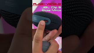 Flash Versus  JBL Clip 5 VS Bose Soundlink Micro [upl. by Htnicayh]