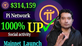 Pi Network New Update 1000 on TOP in Social media Popularity  Pi Coin Price  Pi KYC [upl. by Bigot]