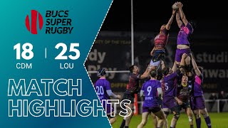 Mens Rugby  Cardiff Met vs Loughborough University [upl. by Peednama]