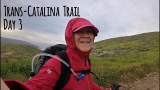 Solo Backpacking TransCatalina Trail  Day 3 [upl. by Ibba]