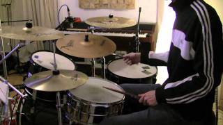 Beginner Jazz  Drum Beats  The Drum Ninja Free Drum Lesson [upl. by Enalb]