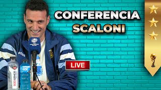 🔴 CONFERENCIA DE SCALONI  EN VIVO  SELECCIÓN ARGENTINA [upl. by Hayton]