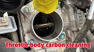 How to clean your throttle body on your HondaAcura [upl. by Airamana]