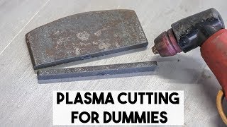 PLASMA CUTTING FOR BEGINNERS PLASMA TIPS AND TRICKS [upl. by Sirad]