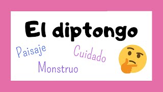 🤓 ¿Qué son los DIPTONGOS❓  Primaria 👩🏻‍🏫 [upl. by Anoerb]