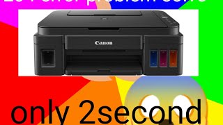 canon pixma g3010 printer g2000 g2010 E04 error [upl. by Aivataj215]