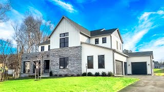 Inside A Brand New MODERN Farmhouse in Arden Great Falls VA  Toll Brothers Virginia [upl. by Eteragram]