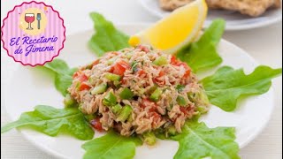 Ensalada de ATÚN Rápida  Fácil y Deliciosa 🐟🥗🌽 [upl. by Caylor598]