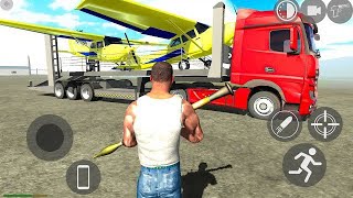 Indian Bikes Driving 3D Cessna 172 Airplane Transporter Truck Open City Simulator  Android Gameplay [upl. by Reivaj944]