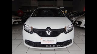 Renault Sandero Authentique 10 16v Flex  2017 [upl. by Ajnotal]