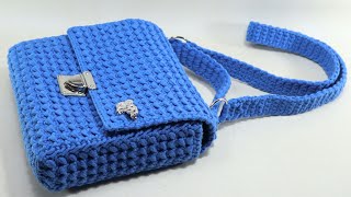 Acemiyim Diyen Bile Bu Çantayı Rahatlıkla Örereven novices can knit this bag [upl. by Aillimac]