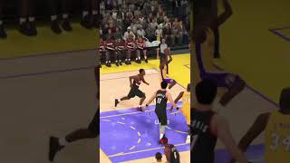 NBA 2K24 Rush Dunk shorts shortsfeed nba2k24 [upl. by Oshinski]