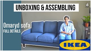 Ikea sofa installation  Ormaryd sofa  IKEA sofa assembling [upl. by Brana]