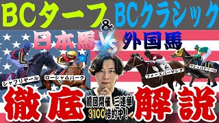 【ブリーダーズカップクラシック2024】 前回開催3連単3100倍馬券的中！有力馬を徹底解説で的中待った無し！ [upl. by Ahsinna]