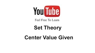 Set theory 1 Tamil [upl. by Nilesoy]