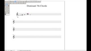 A Dominant 7th Chord in D Major [upl. by Thedric]