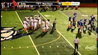 Football  Amity at West Haven [upl. by Gabriell]