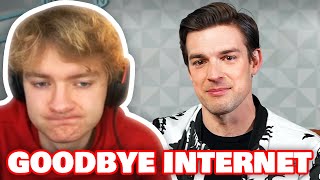 Tommyinnit Reacts To The Game Theorists quotGoodbye Internetquot [upl. by Tades]