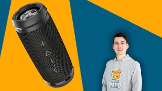 TREBLAB HD7 Portable Bluetooth Wireless Speaker Review Digital David [upl. by Araiet]