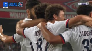 Vitinha Goal Lille vs PSG 02 All Goals and Extended Highlights [upl. by Narmak]