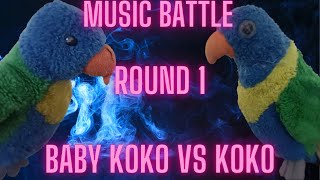 Baby Koko VS Koko Music Battle Round 1 [upl. by Enaelem]