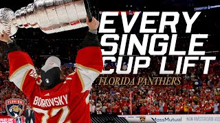 EVERY CUP LIFT 2024 Florida Panthers [upl. by Yeblehs325]