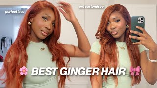 Wig Install La COULEUR PARFAITE pour PEAU NOIRE  Ginger  Copper hair ft Ashimary hair [upl. by Marino]