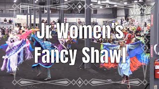 Jr Womens Fancy Shawl  2024 Manito Ahbee Pow Wow  Powwowscom [upl. by Aihsar600]