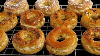 Cele mai bune eclere rotunde cu crema caramel usor rapid sí delicios  Reteta pas cu pas aici 👇 [upl. by Eido]