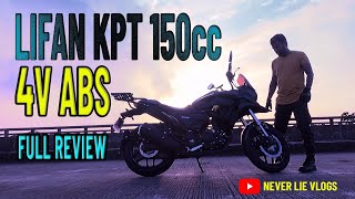 LIFAN KPT 4V 150cc ABS 2022 FULL REVIEW  The Most Powerful ADV in the Country Never Lie Vlogs [upl. by Adlesirhc]