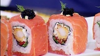 Sushi n roll  Hot Roll de langostinos en panko [upl. by Leak]