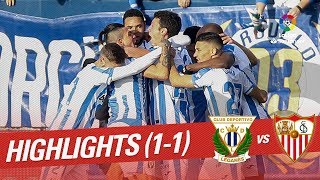 Highlights CD Leganés vs Sevilla FC 11 [upl. by Eilyk300]