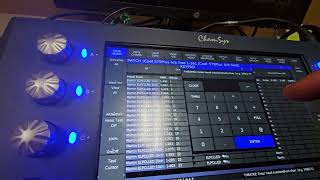 Chamsys MagicQ MQ50 Initial Setupeasy [upl. by Aiuqcaj]