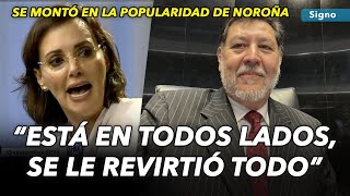 A Noroña lo reconocen y a Lilly Téllez la tunden en redes [upl. by Nediarb]