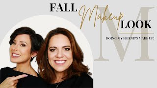 FRIEND MAKEOVER  Fall 2022 Makeup Look On Holley  Dominique Sachse [upl. by Teews]