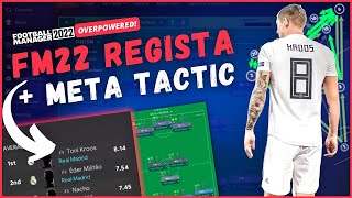 OVERPOWERED FM22 REGISTA  META TACTIC  FM22 TACTICS [upl. by Seugram]